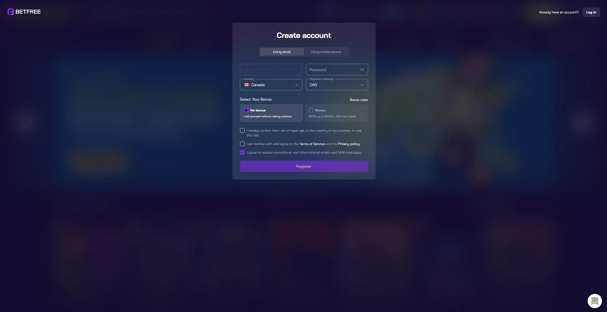 mobile app